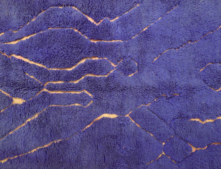 Vibrant Purple Custom Moroccan Rugs Made craftilymarrakesh.com