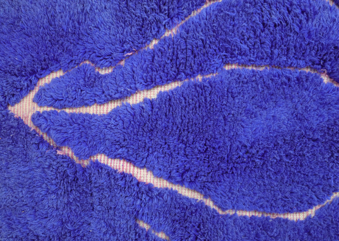 Vibrant Purple Custom Moroccan Rugs Made craftilymarrakesh.com