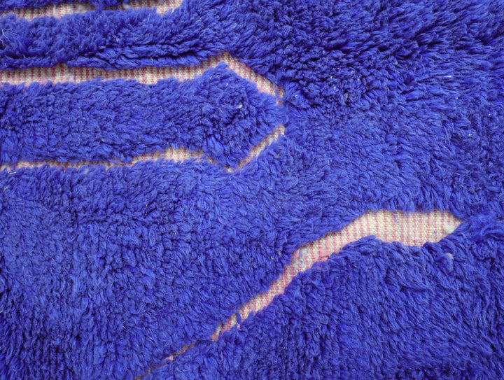 Vibrant Purple Custom Moroccan Rugs Made craftilymarrakesh.com