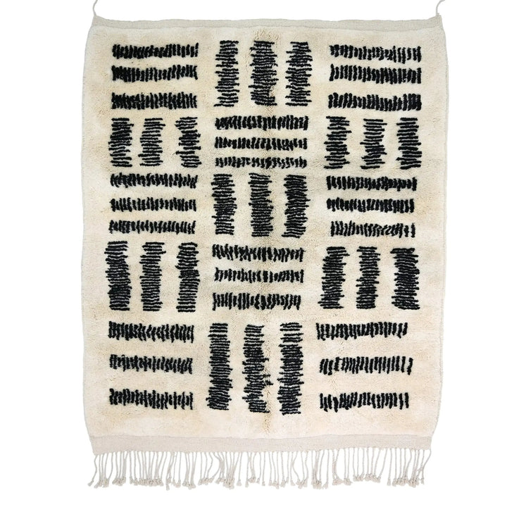 Black Weave Custom Moroccan Rugs Made Craftily Marrakech