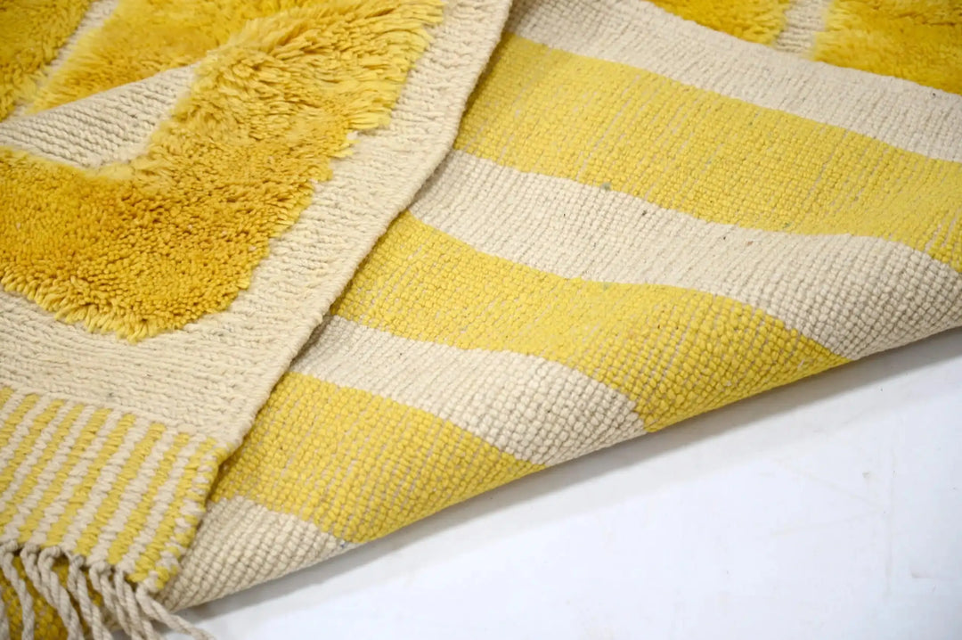 Chromatic Gold Custom Moroccan Rugs Made Craftily Marrakech
