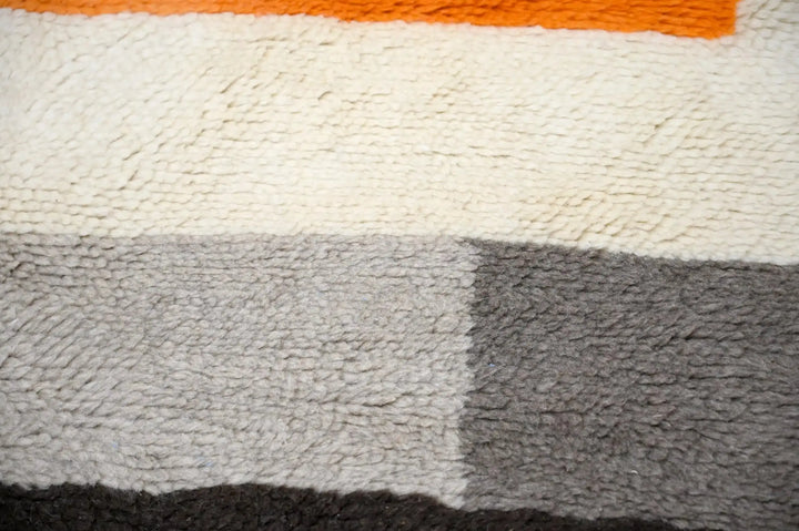Contrast Grey Custom Moroccan Rugs Made Craftily Marrakech