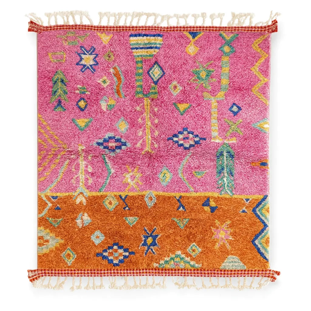 Sunset Oasis Custom Moroccan Rugs Made Craftily Marrakech