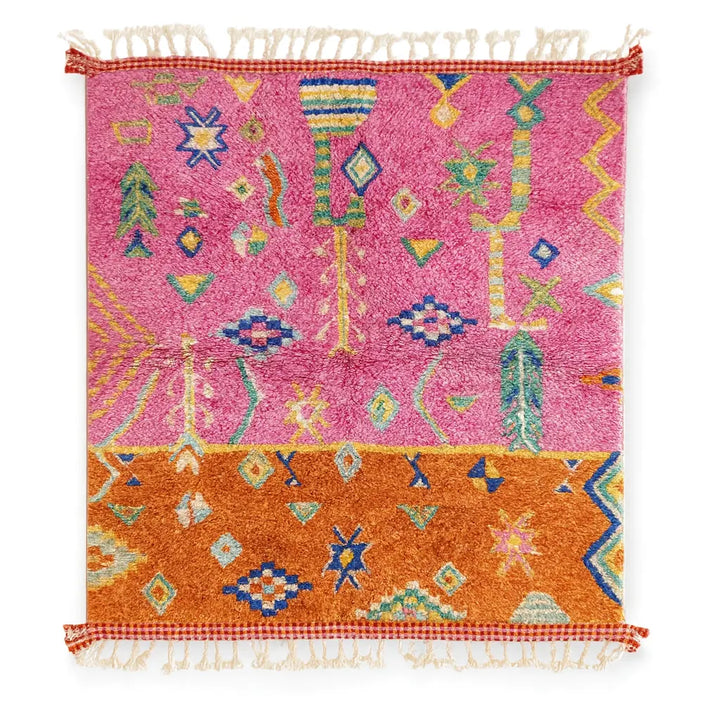 Sunset Oasis Custom Moroccan Rugs Made Craftily Marrakech