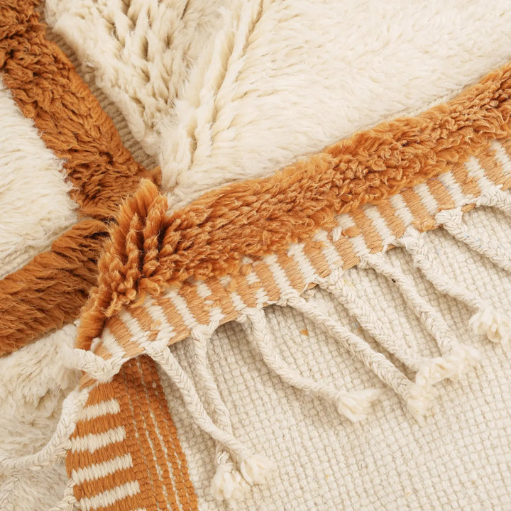 Gridwork Delight Custom Moroccan Rugs Made craftilymarrakesh.com
