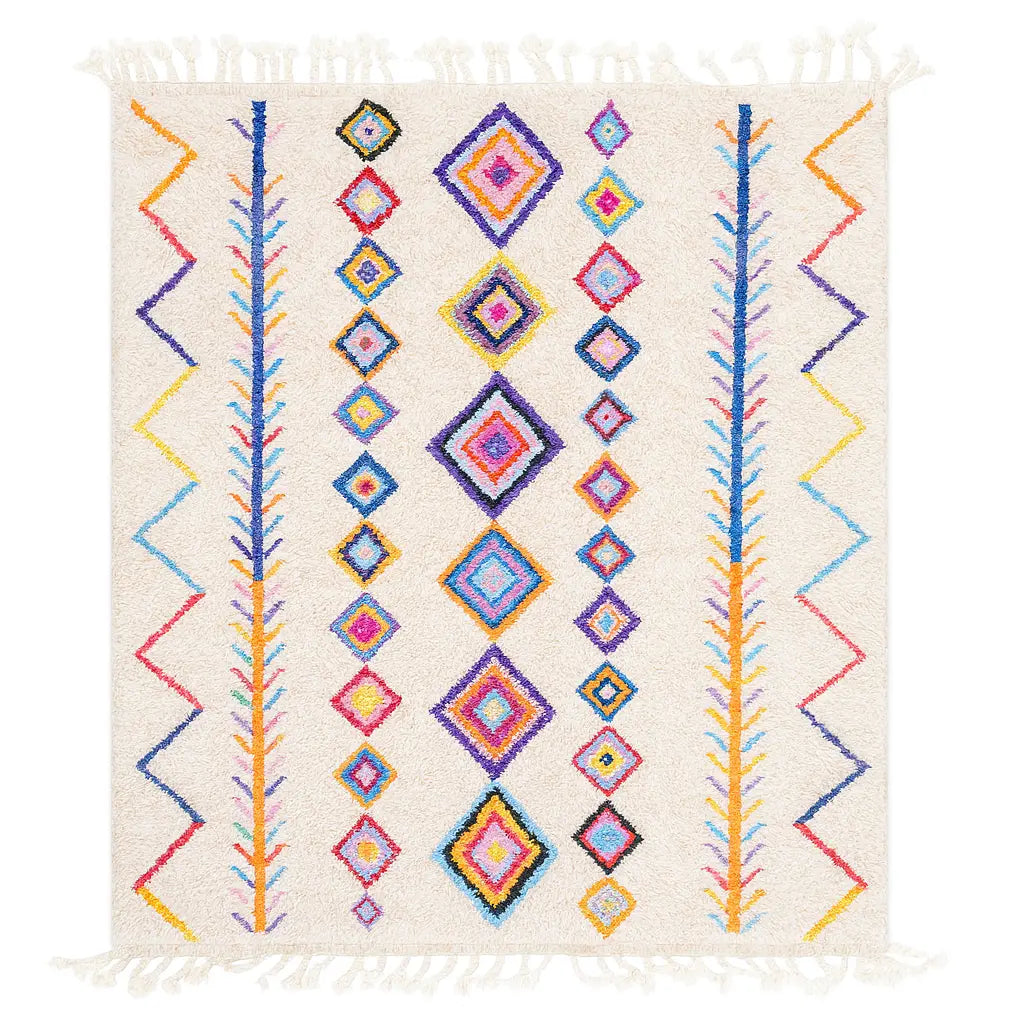 Diamond Azilal Custom Moroccan Rugs Made Craftily Marrakech