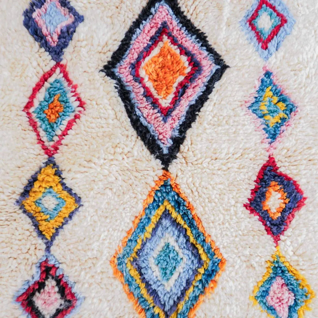 Diamond Azilal Custom Moroccan Rugs Made Craftily Marrakech
