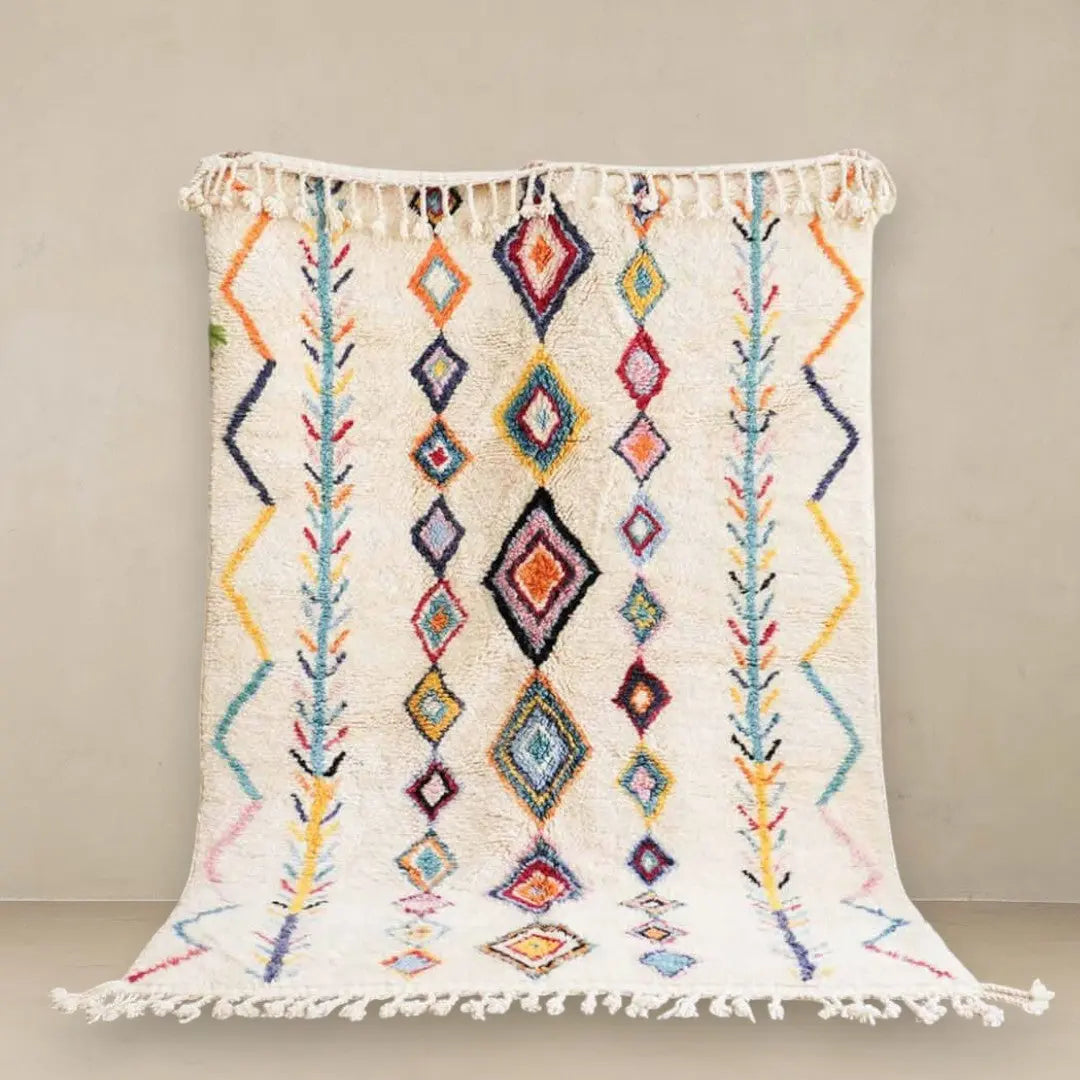 Diamond Azilal Custom Moroccan Rugs Made Craftily Marrakech