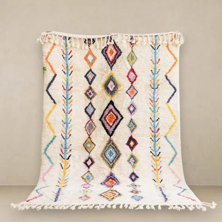 Diamond Azilal Custom Moroccan Rugs Made Craftily Marrakech