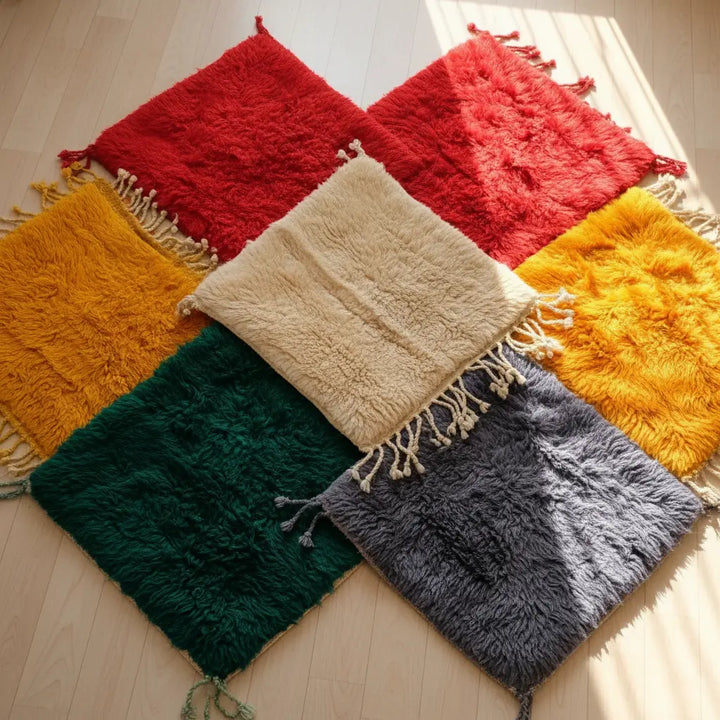 60cm x 60cm Wool Sample Order a Sample Craftily Marrakech