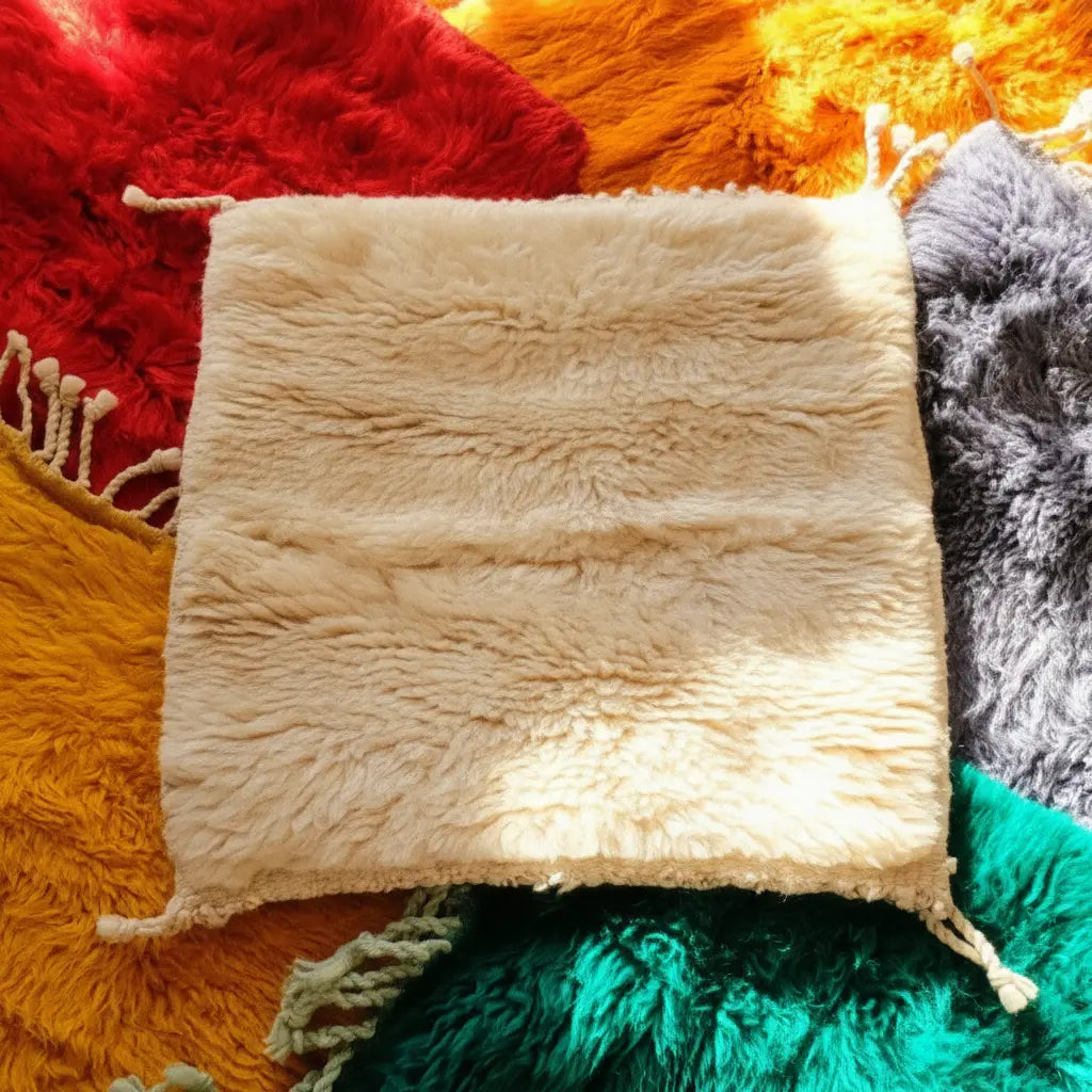 60cm x 60cm Wool Sample Order a Sample Craftily Marrakech