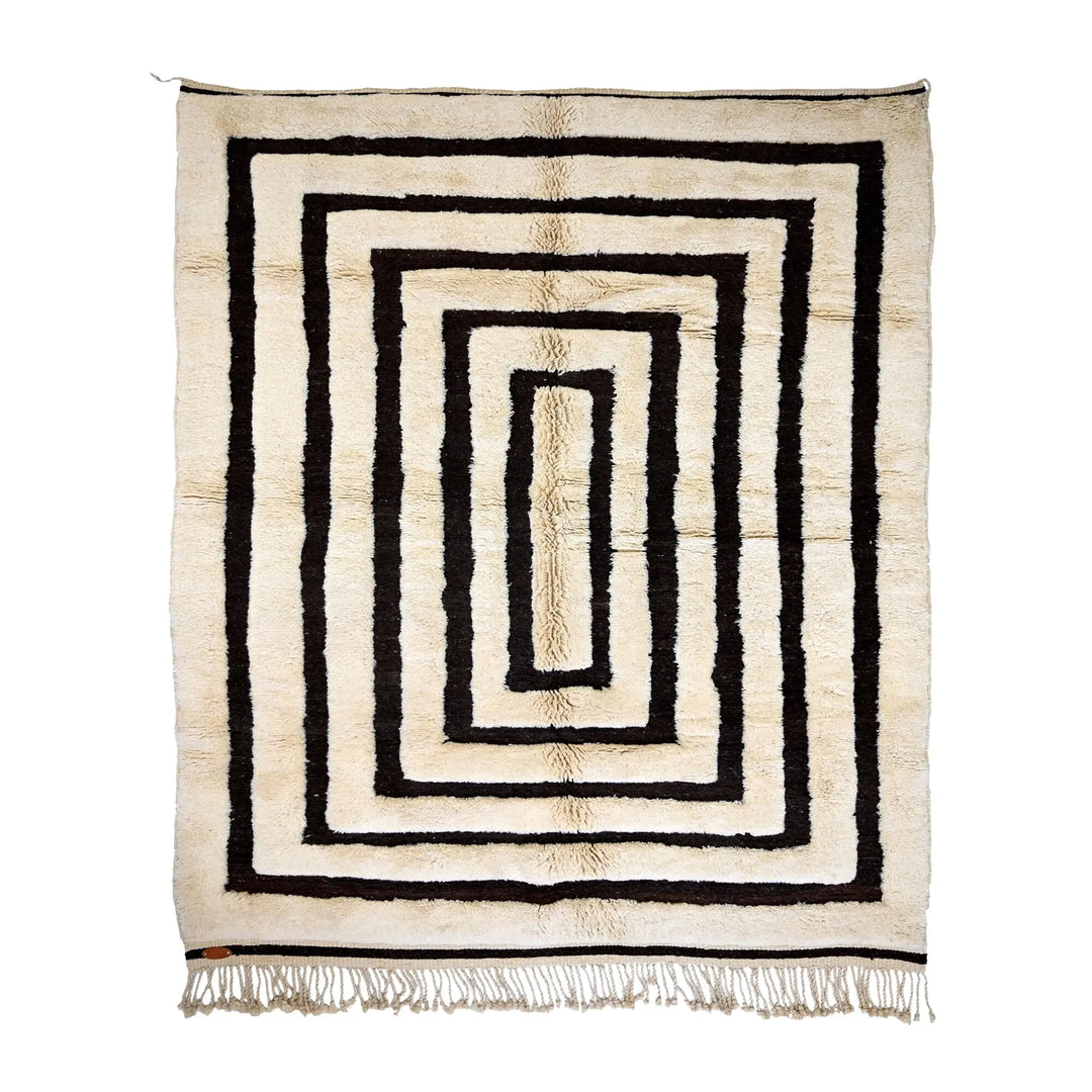 Geometric  Custom Moroccan Rugs Made Craftily Marrakech