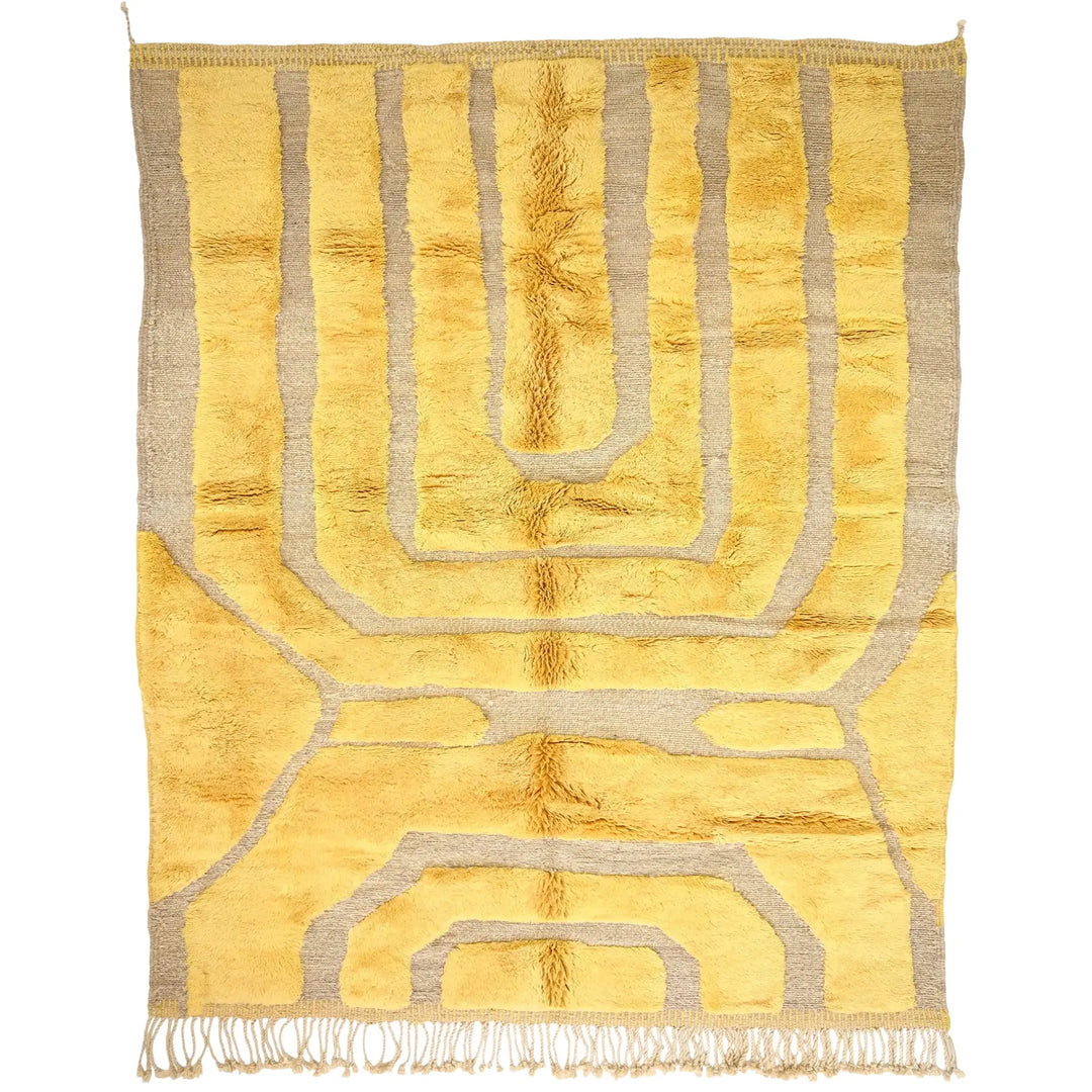 Golden Unity Custom Moroccan Rugs Made Craftily Marrakech