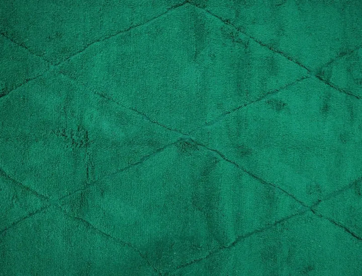 Authentic Green Custom Moroccan Rugs Made craftilymarrakesh.com