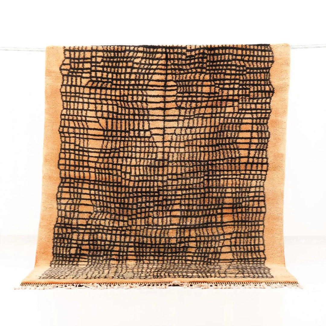 Graphic Lines Custom Moroccan Rugs Made craftilymarrakesh.com