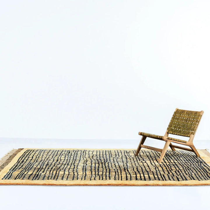 Graphic Lines Custom Moroccan Rugs Made craftilymarrakesh.com