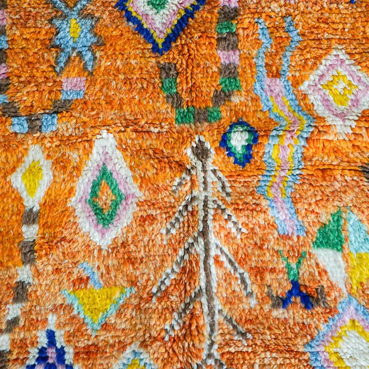 Tropical Bloom Custom Moroccan Rugs Made Craftily Marrakech