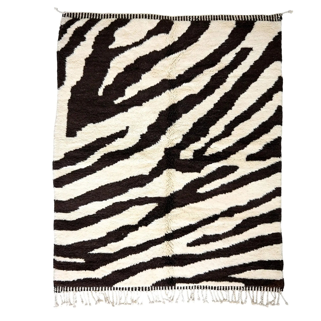 Zebra Berber Custom Moroccan Rugs Made Craftily Marrakech