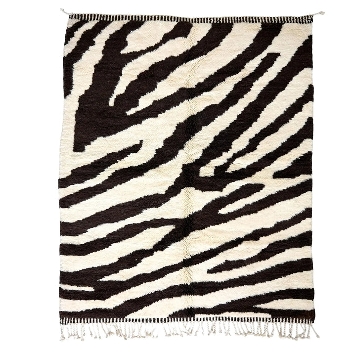 Zebra Berber Custom Moroccan Rugs Made Craftily Marrakech