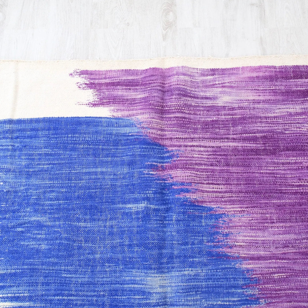 Purple Lqada Custom Moroccan Rugs Made craftilymarrakesh.com