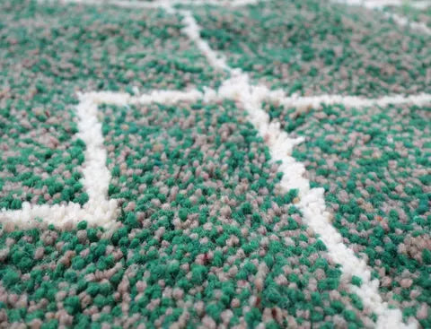 Forest Green Custom Moroccan Rugs Made craftilymarrakesh.com