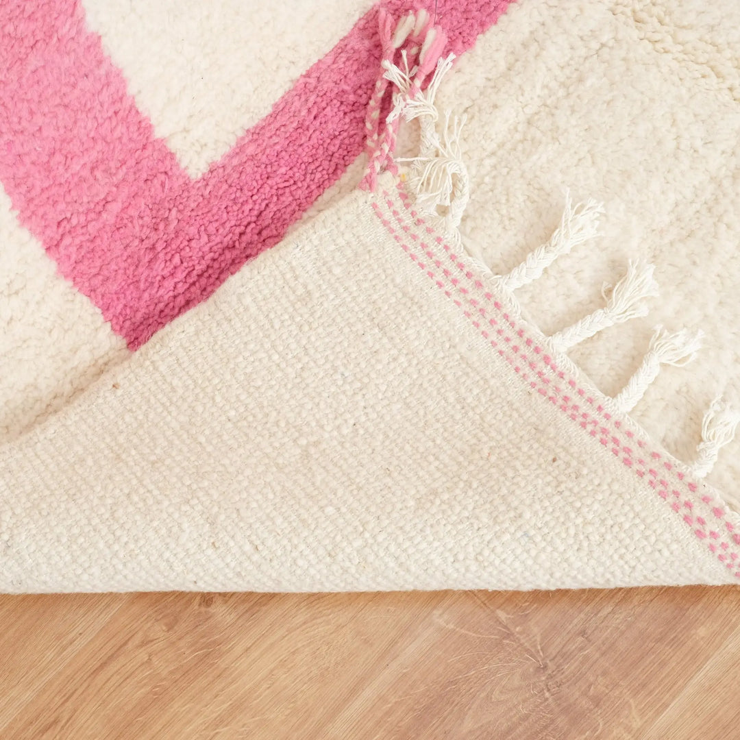 Pastel Stripe Custom Moroccan Rugs Made craftilymarrakesh.com