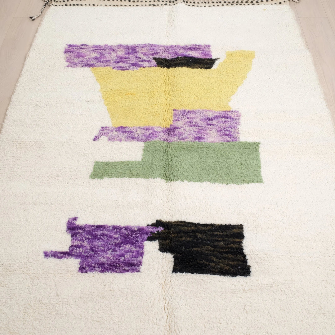 Abstract Color Block Moroccan Rugs Made craftilymarrakesh.com