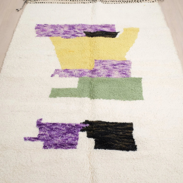 Abstract Color Block Moroccan Rugs Made craftilymarrakesh.com