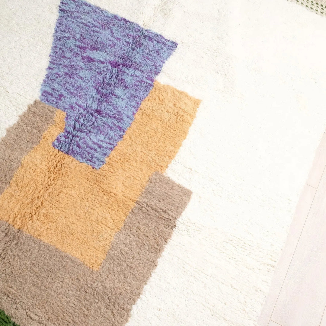 Modern beni rug Custom Moroccan Rugs Made craftilymarrakesh.com