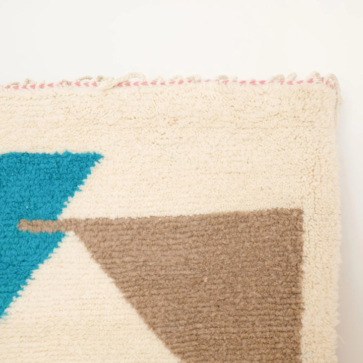 Sunrise beni rug Custom Moroccan Rugs Made craftilymarrakesh.com