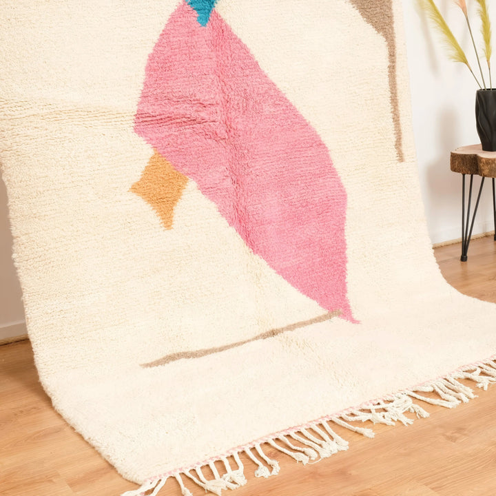Sunrise beni rug Custom Moroccan Rugs Made craftilymarrakesh.com